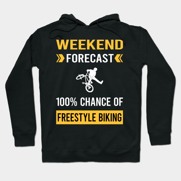 Weekend Forecast Freestyle Biking Hoodie by Good Day